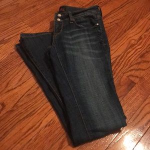2b bebe super flare jeans size 25